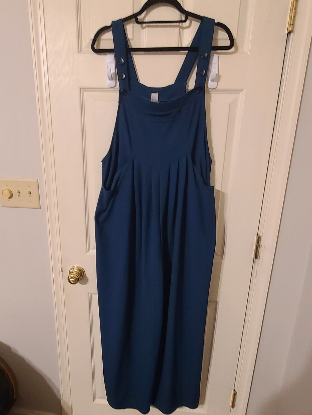 Halara Women’s Teal Overall with Pockets